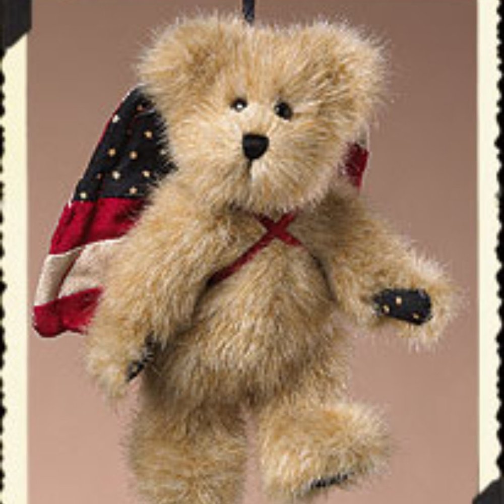YANKEE DOODLE-BOYDS BEARS ORNAMENT #562469 *-BNWT